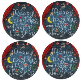 Hermia Salvamanteles Individuales Multicolor Pack de 4